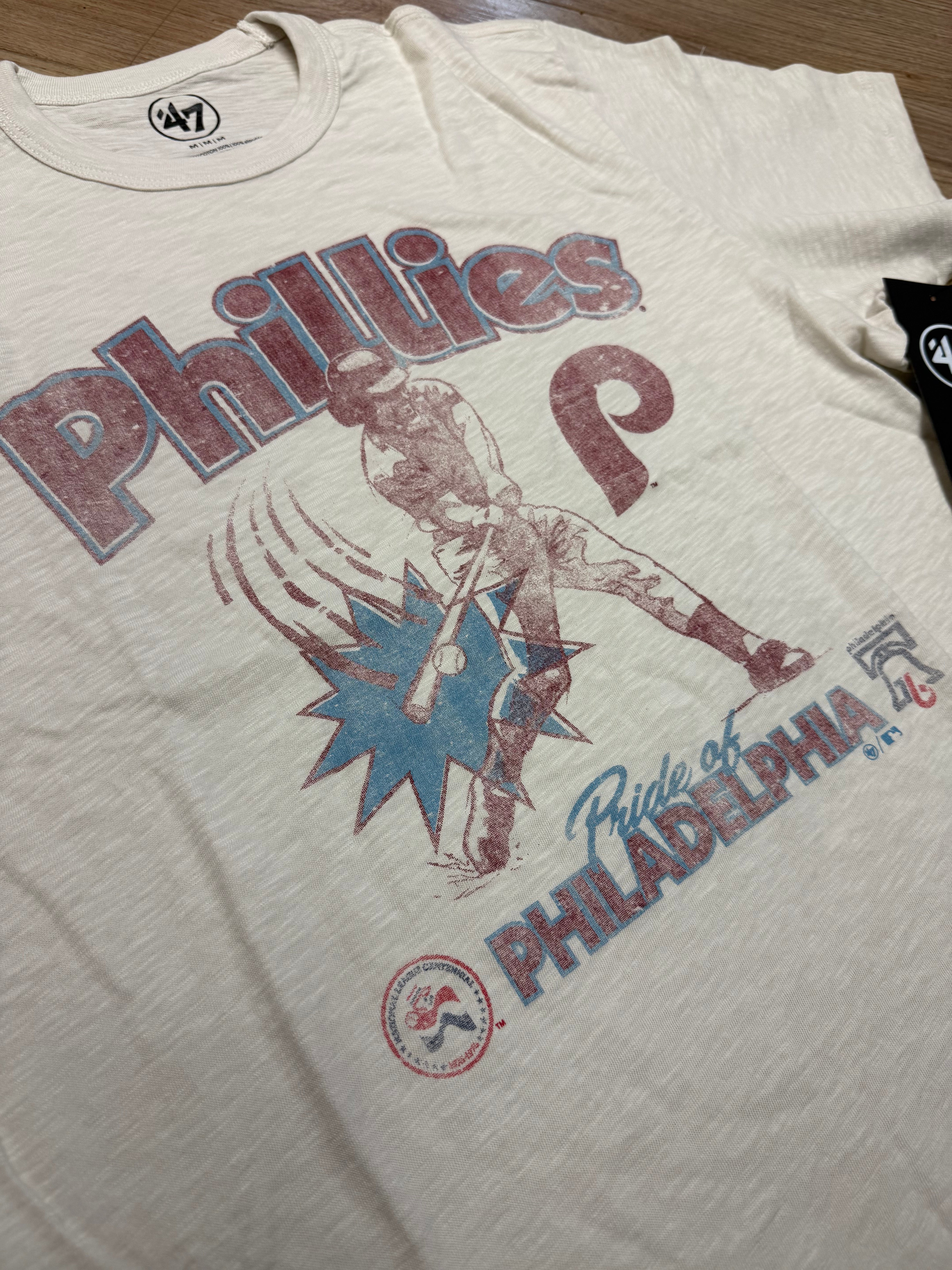 Phillies Sandstone Swingin’ Scrum Tee