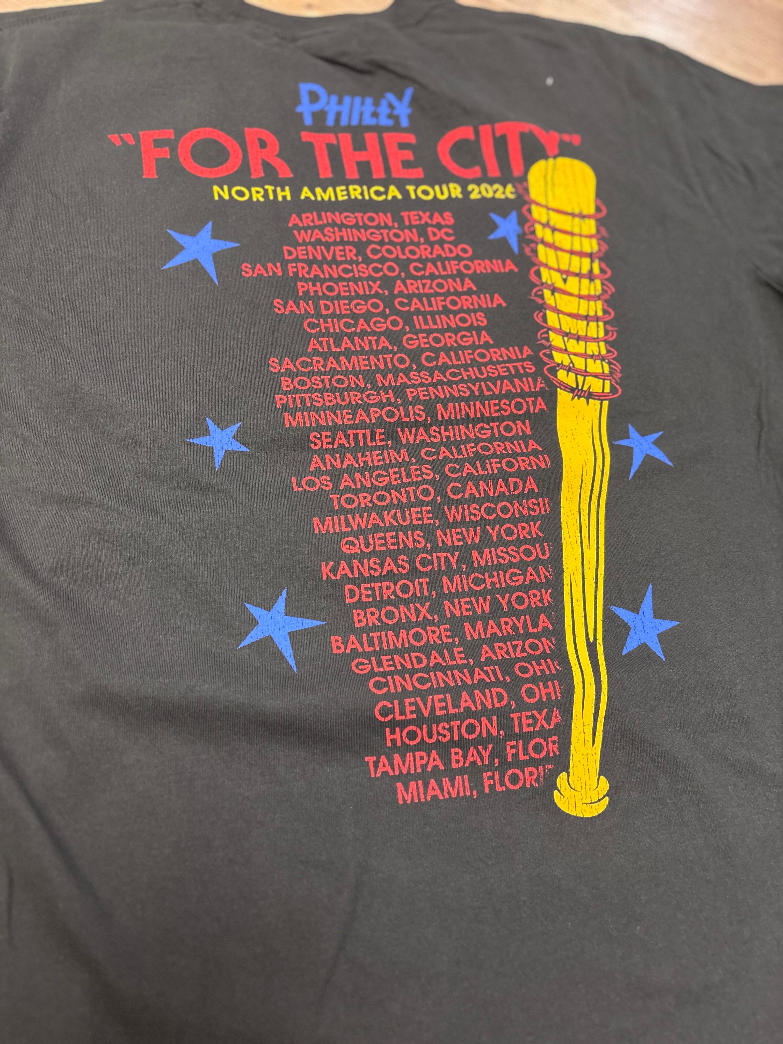 Philly For the City North America Tour 2026 Tee