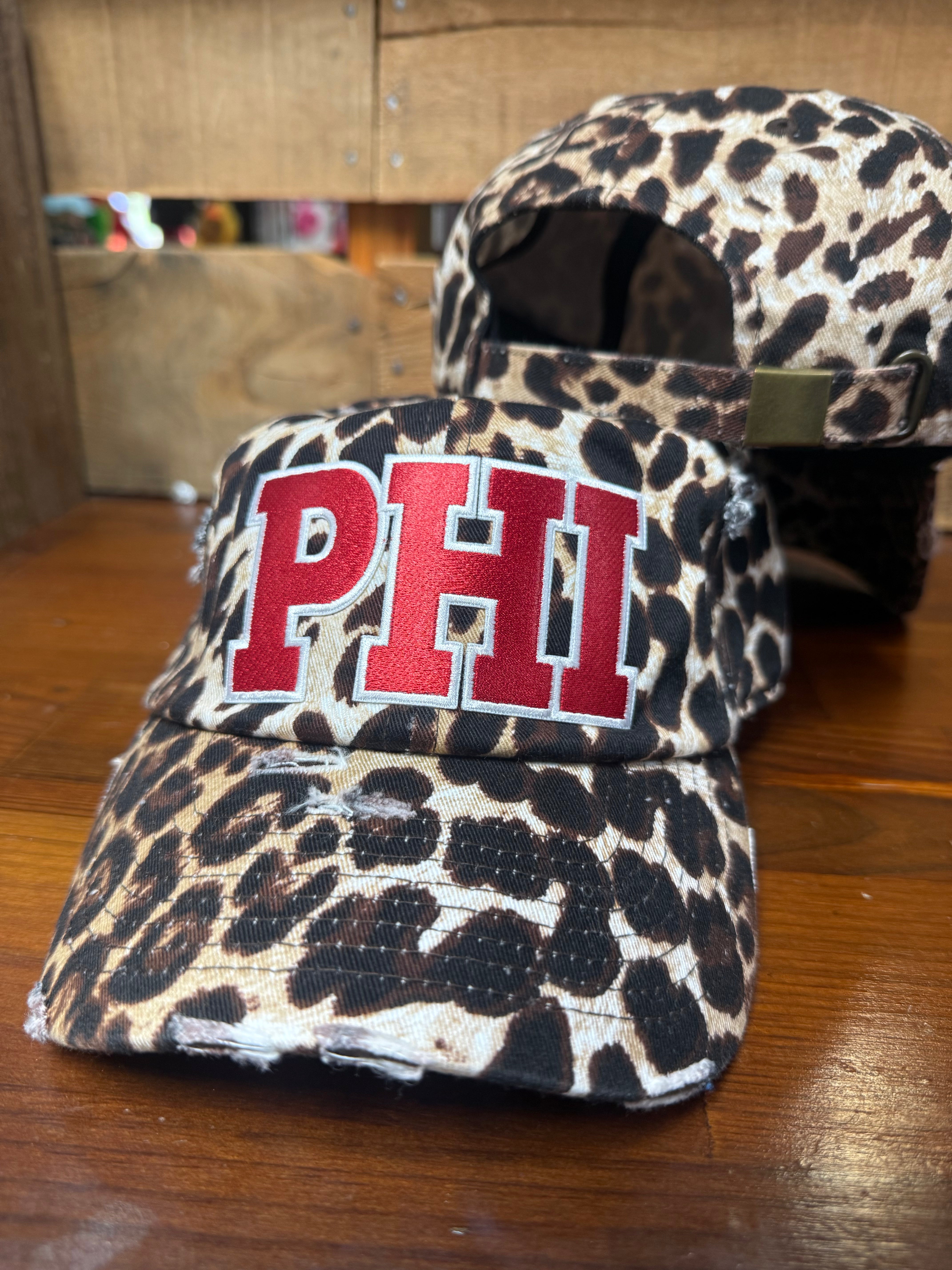 Phi Leopard Hat