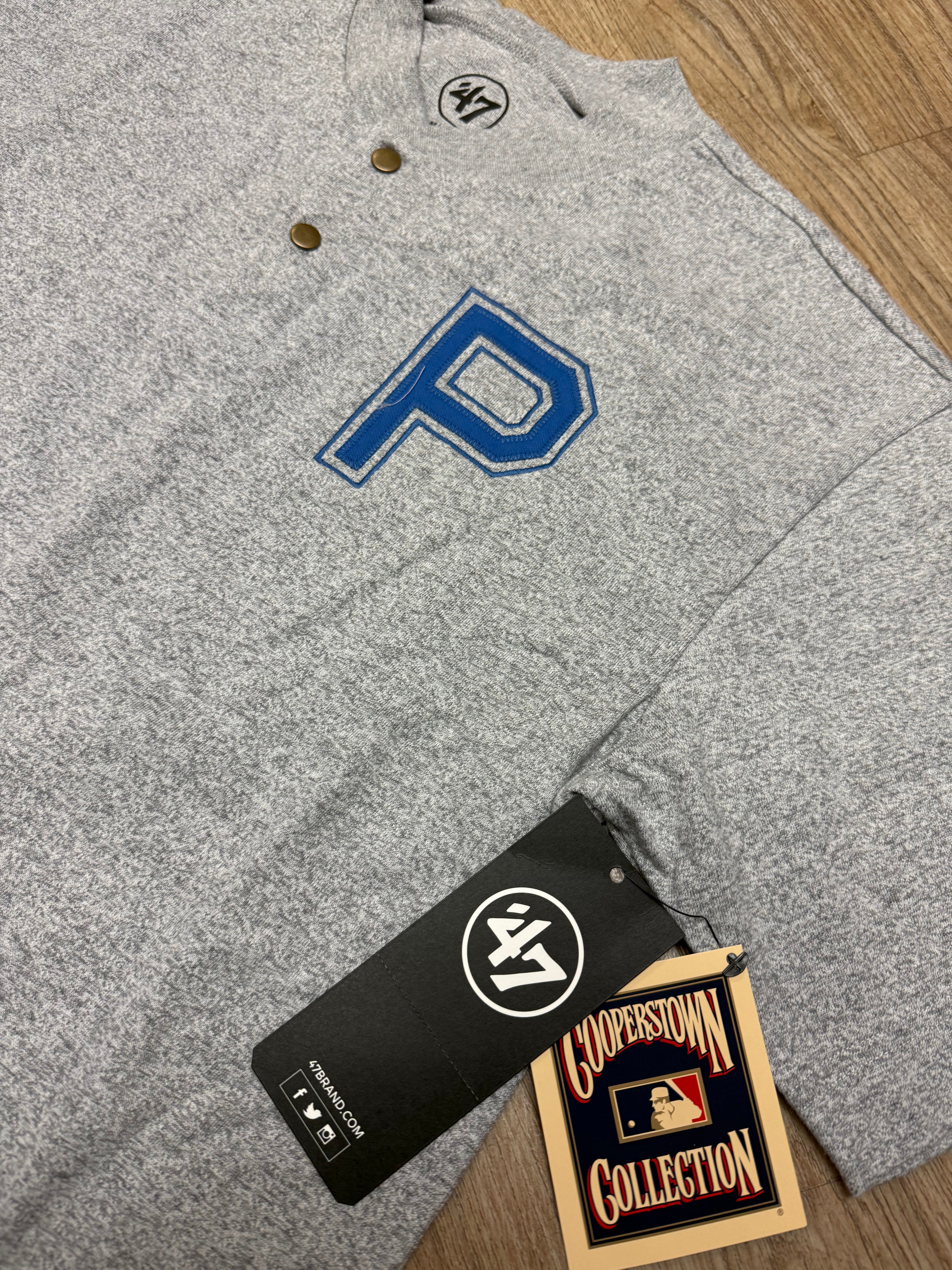 Phillies 1938 Quartz Grey Henley