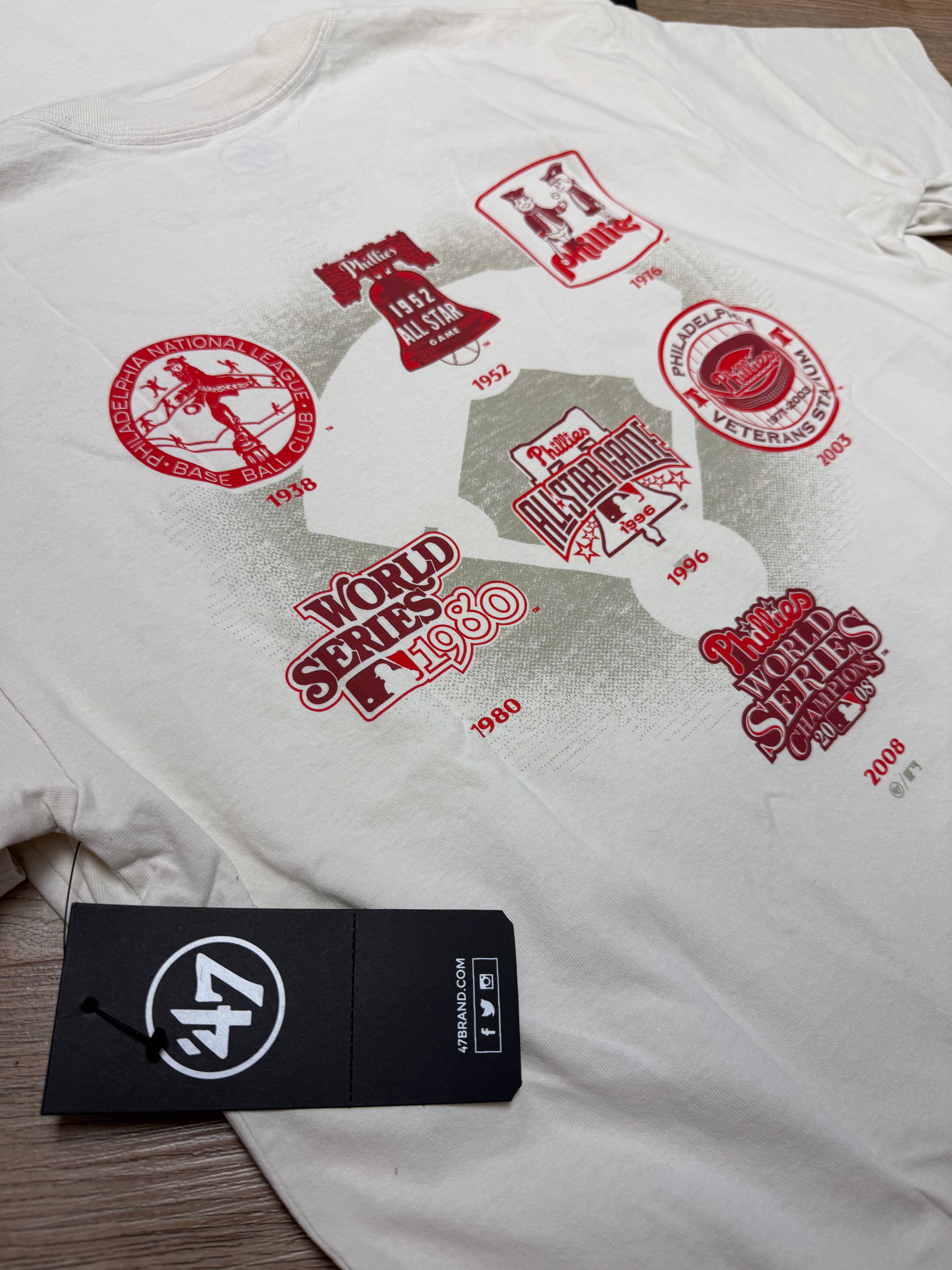 Phillies Sandstone Canonized Backer Foundation Tee