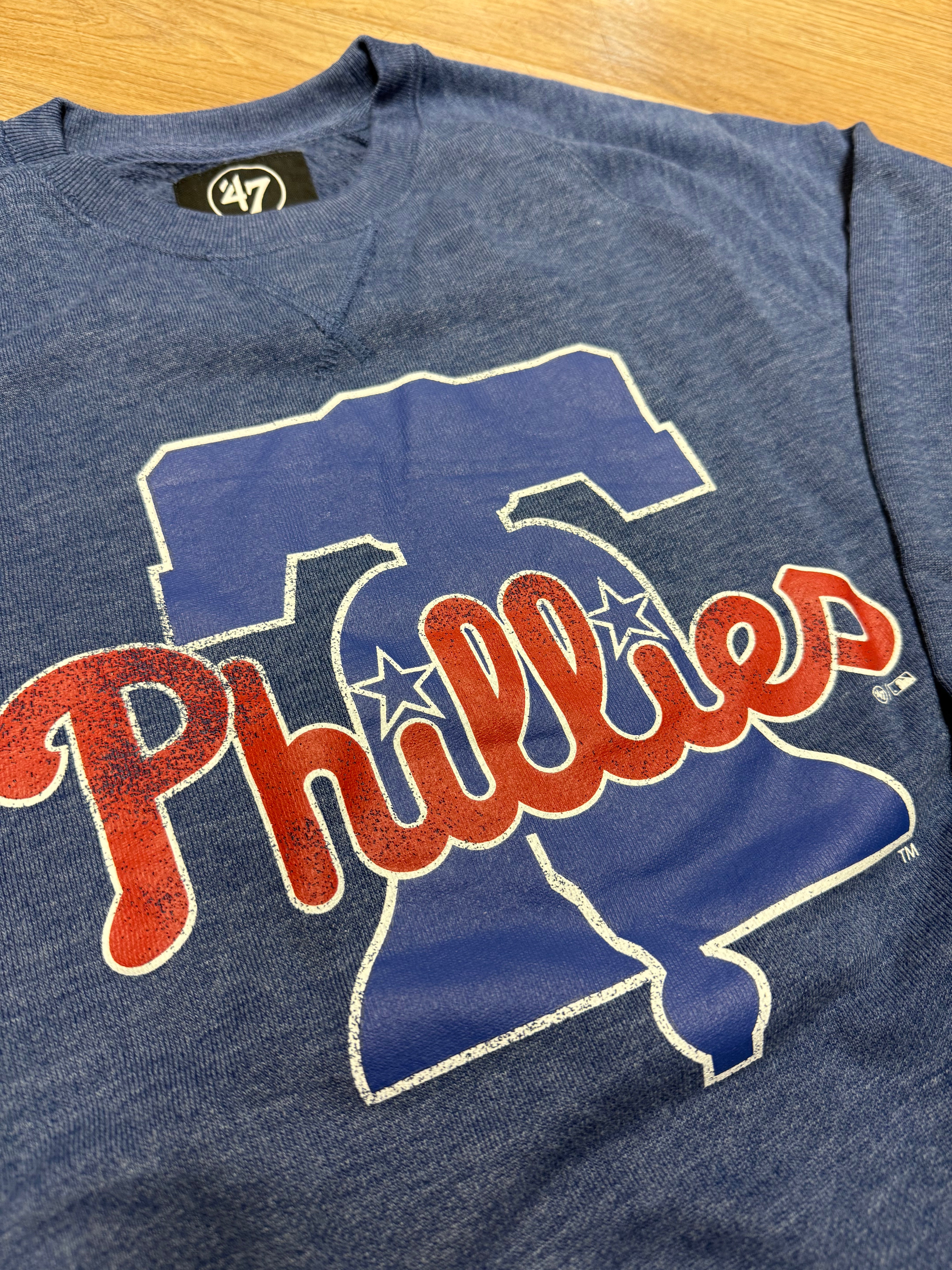 Philadelphia Phillies Royal Imprint Crew Sweatshirt