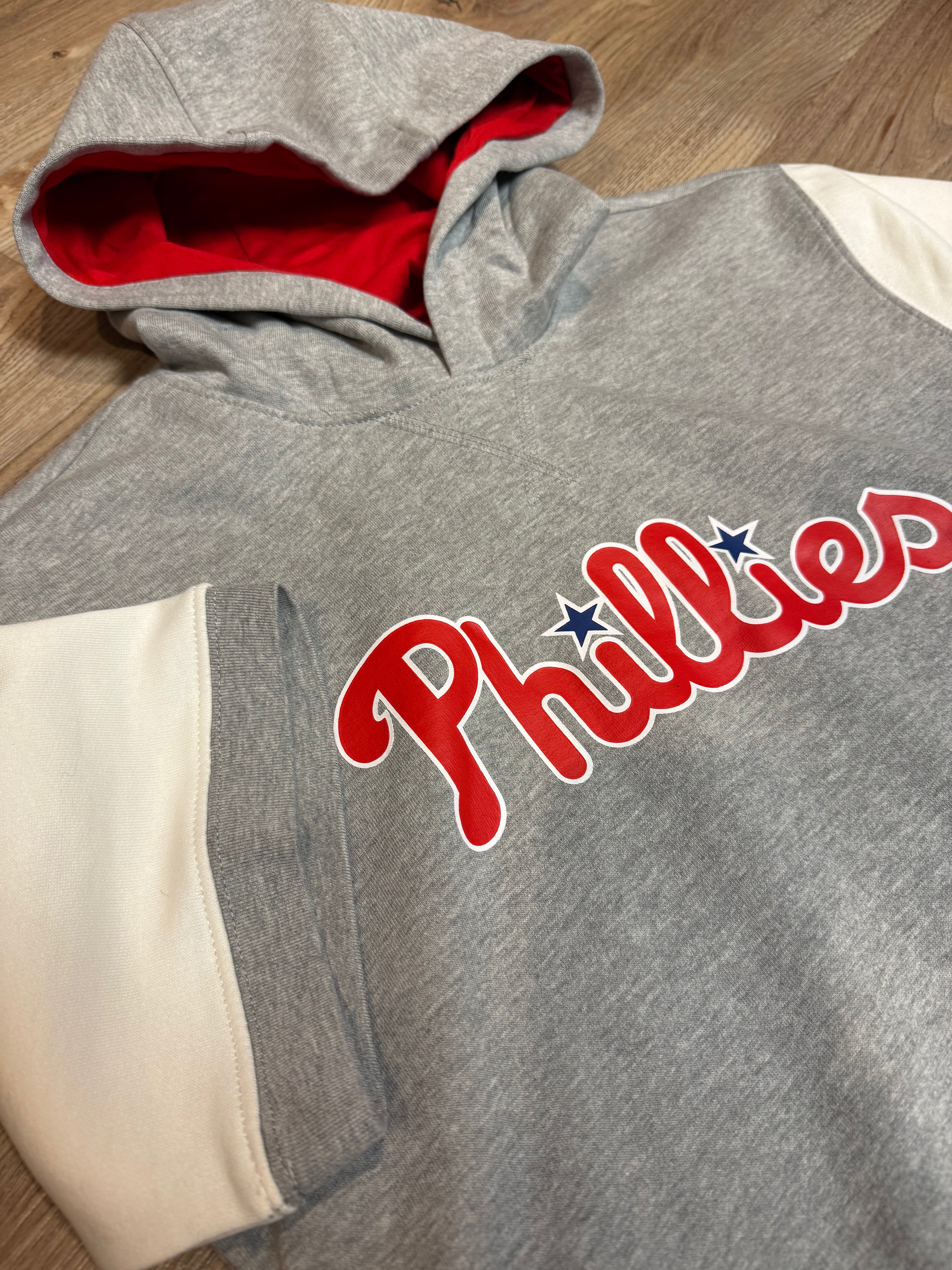 Phillies Kids Lineup Short Sleeve Hoodie