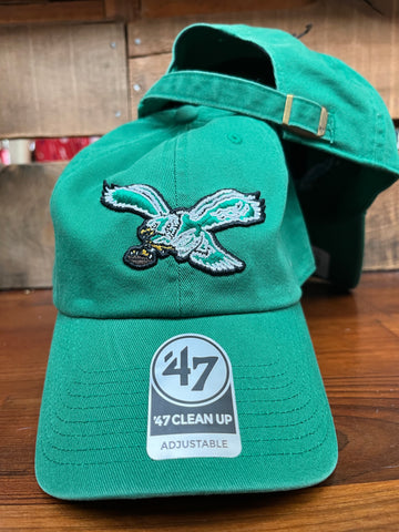 Eagles Legacy Kelly green Bird Cleanup Hat