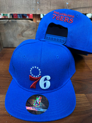 Kids Sixers Flatbrim SnapBack Hat