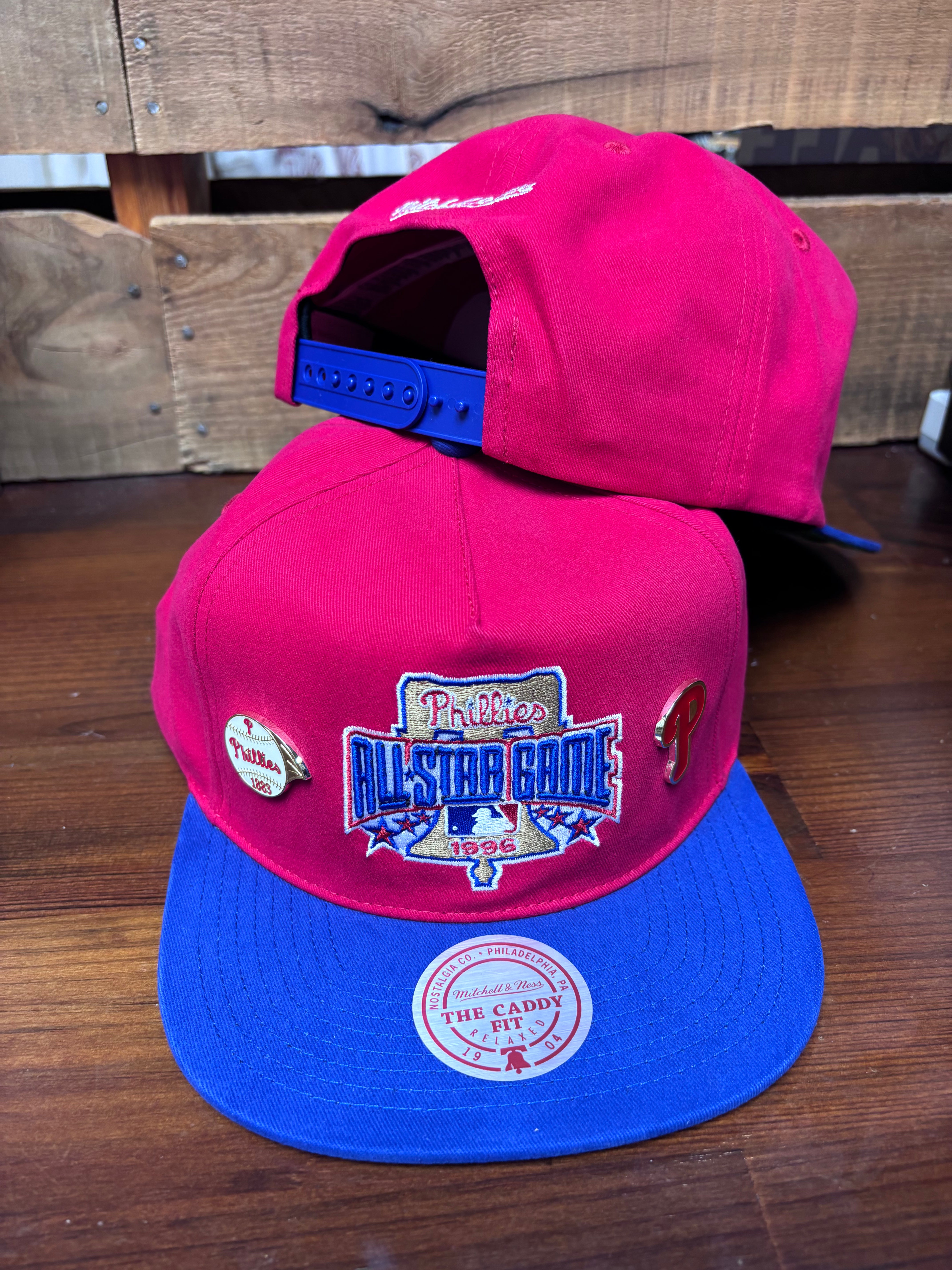 1996 MLB All Star Game Phillies SnapBack Hat
