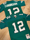 Kids Randall Cunningham Authentic Kelly Green 1990 Jersey