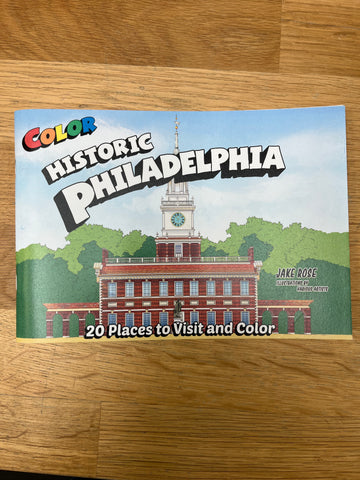 Historic Philadelphia Coloring Book