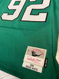 Reggie White 1990 Authentic Eagles Kelly Green Jersey
