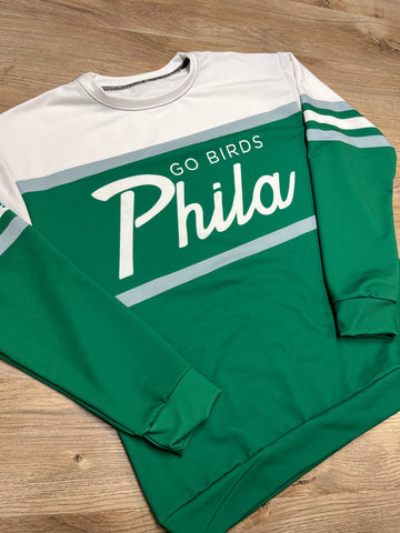 Phila Go Birds Throwback Sweatshirt