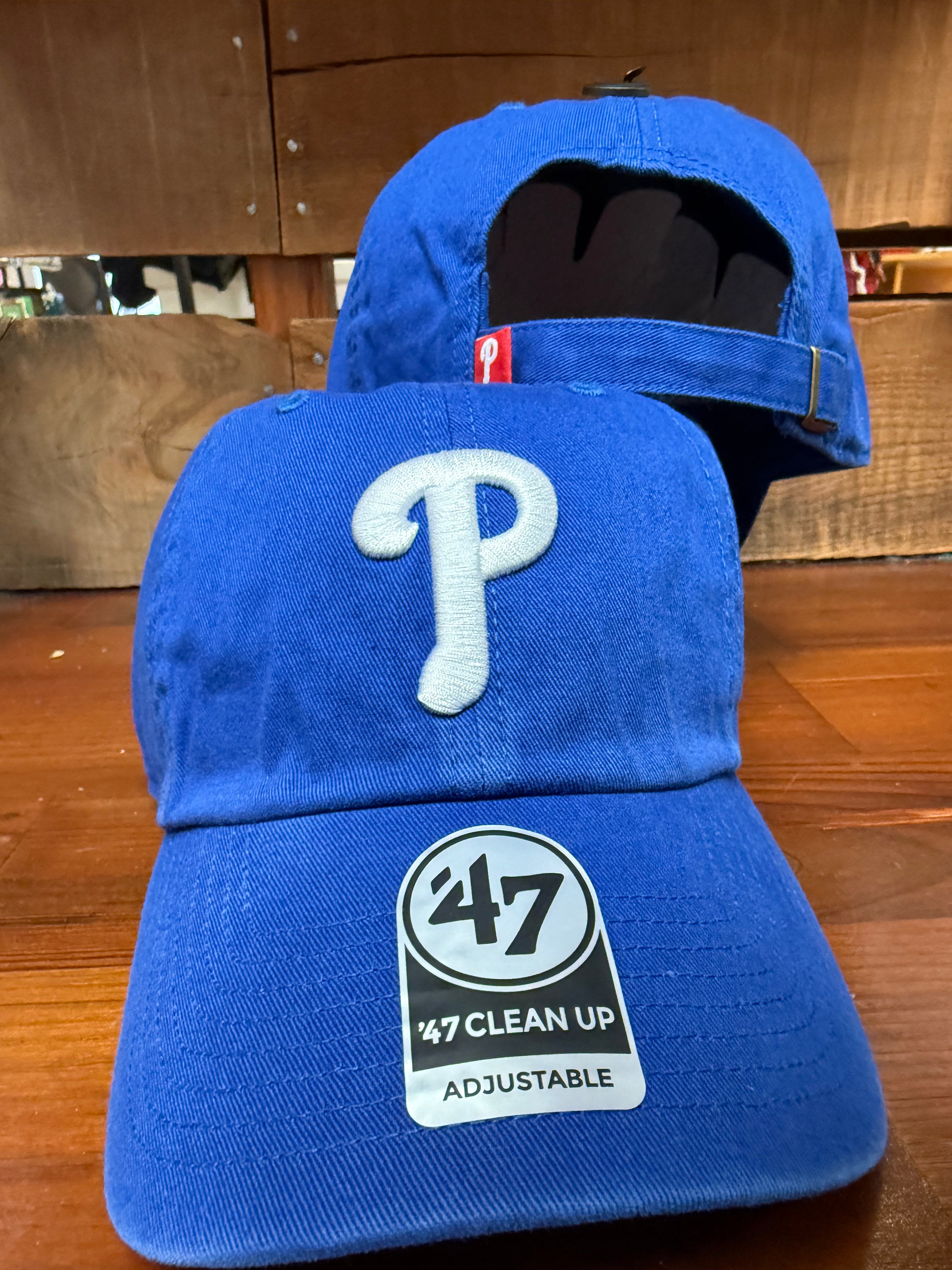 Philadelphia Phillies Official Royal Cleanup Hat