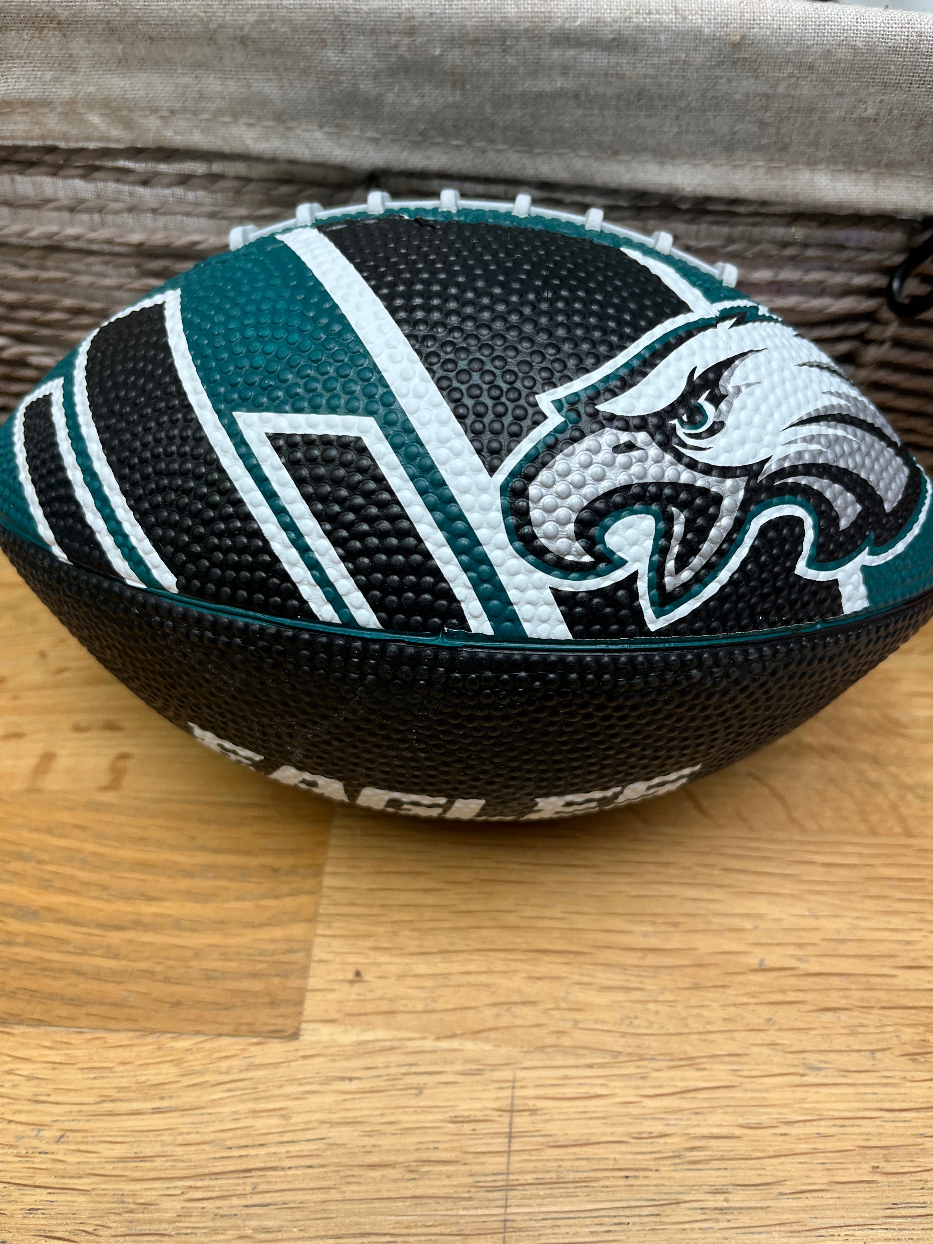 Eagles rubber mini football