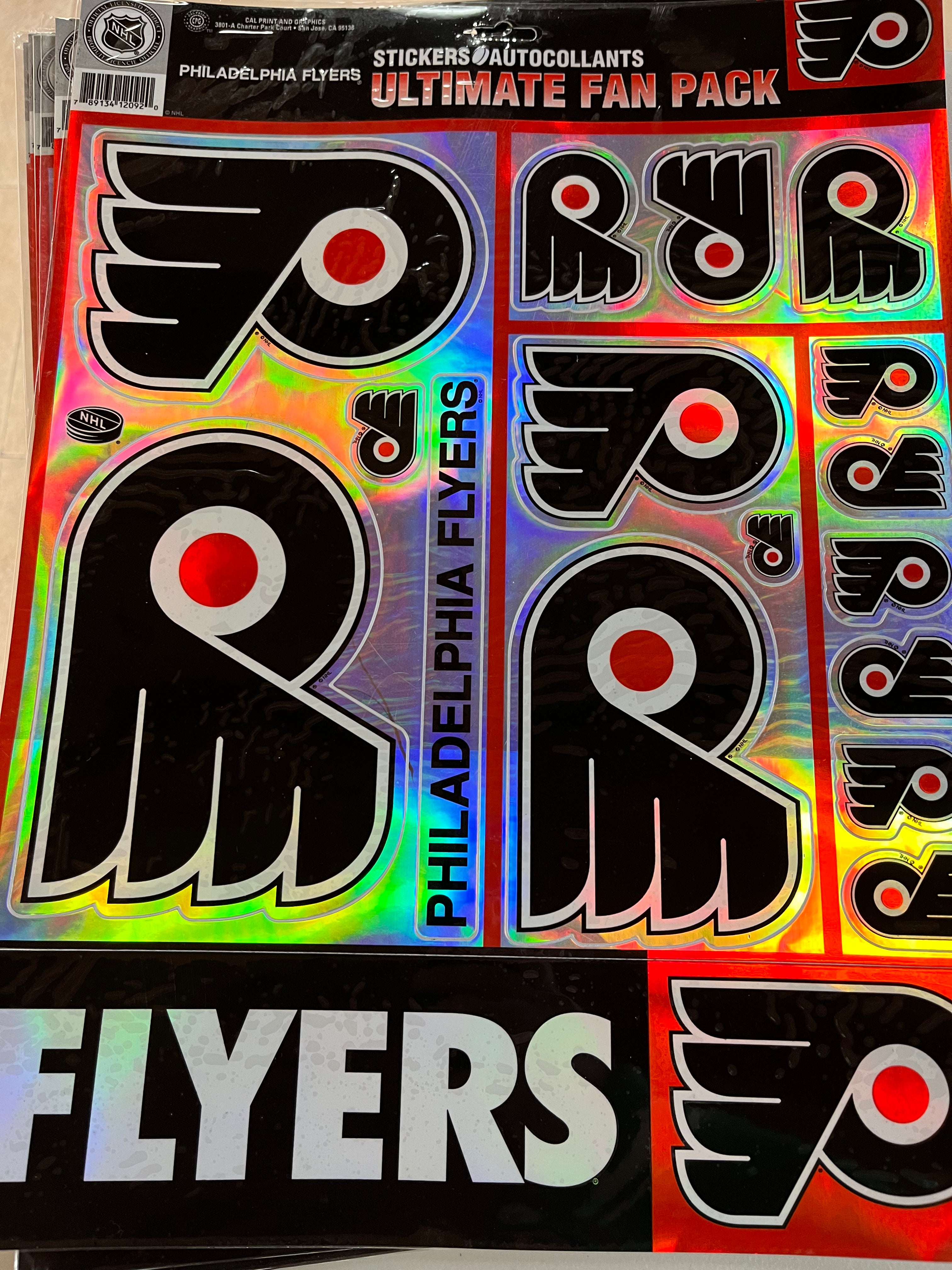 Large sized assorted sports stickers