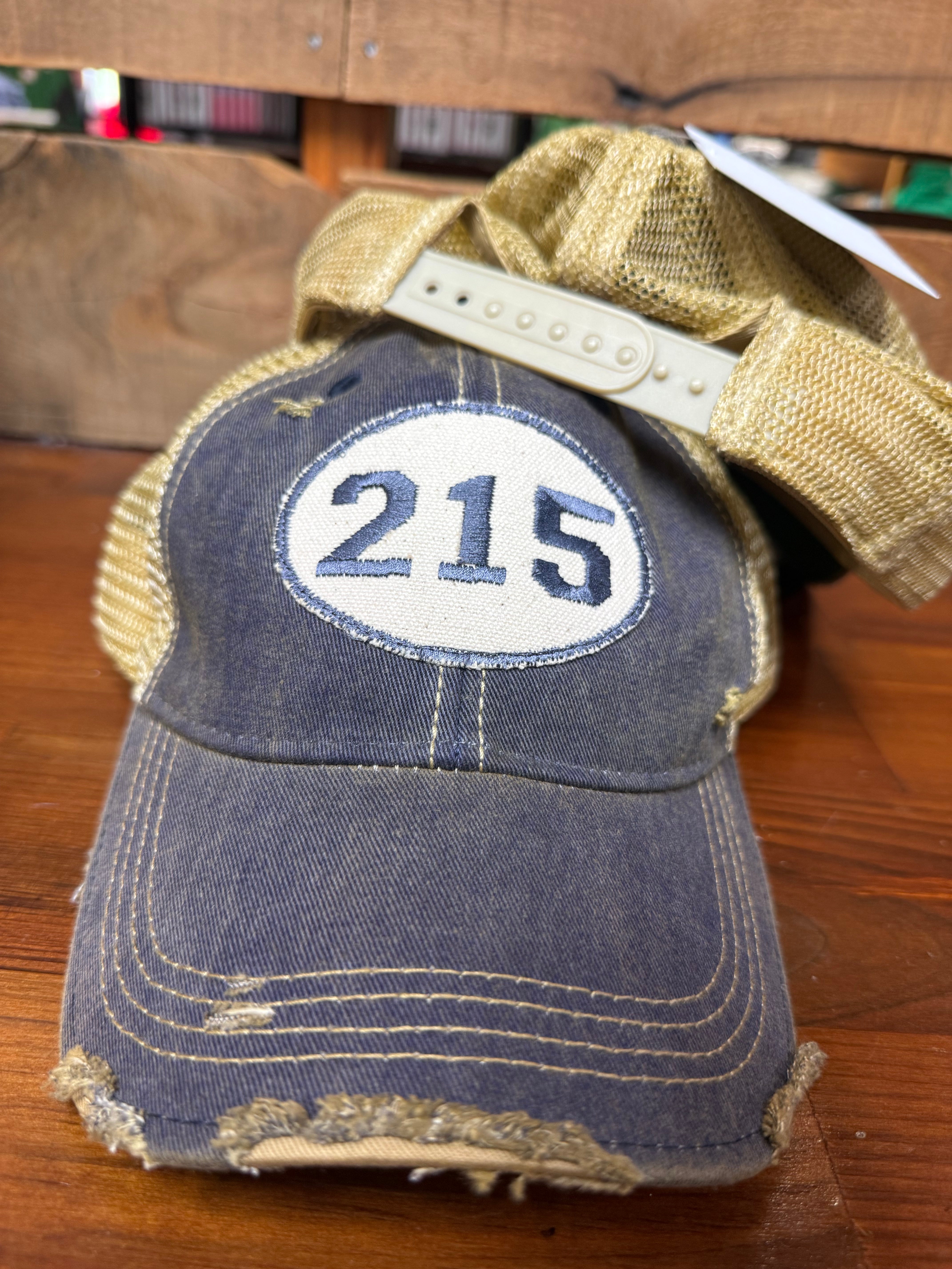 Philly 215 Distressed Trucker Hat