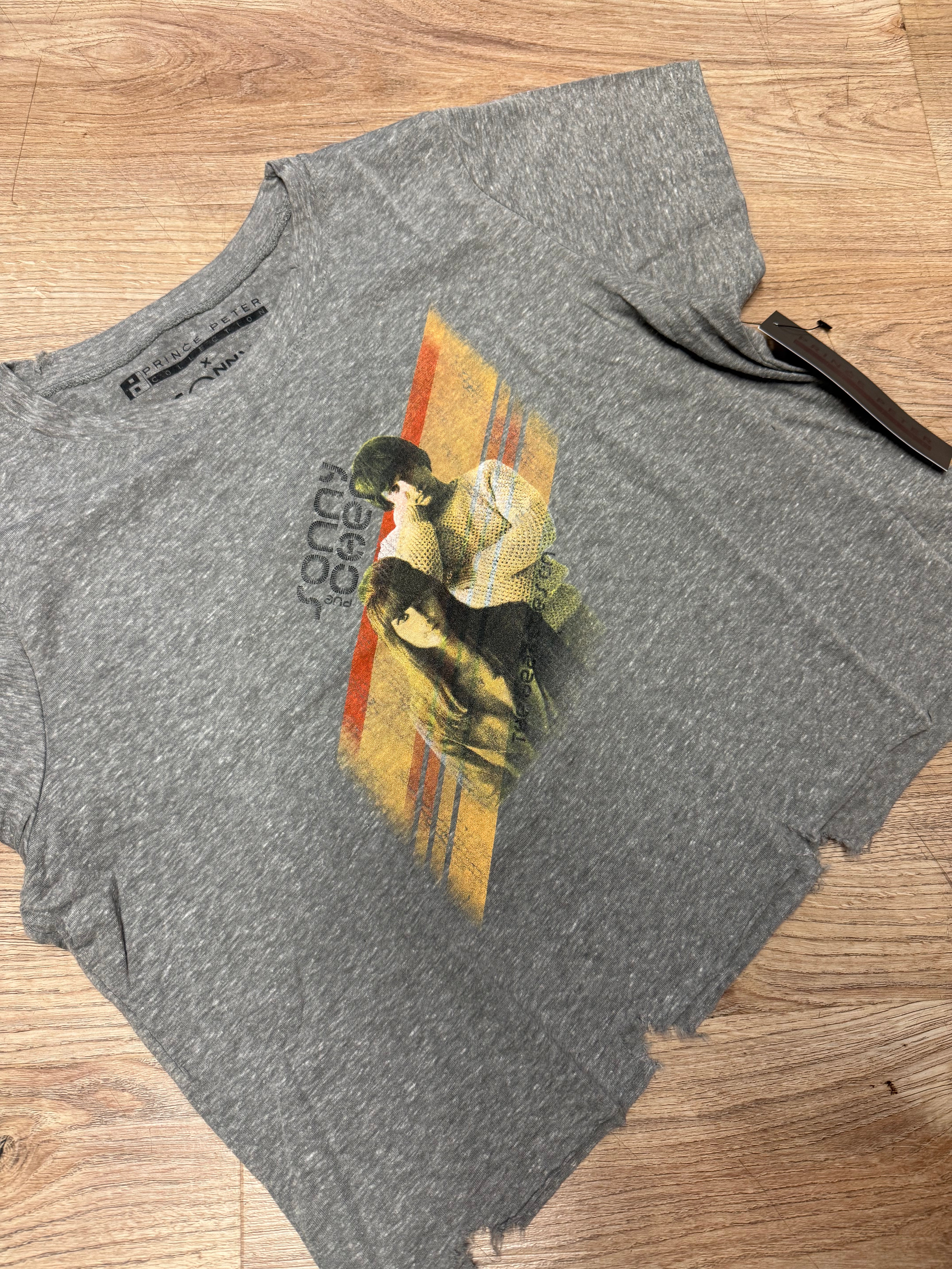 Ladies Sonny and Cher Crop Tee