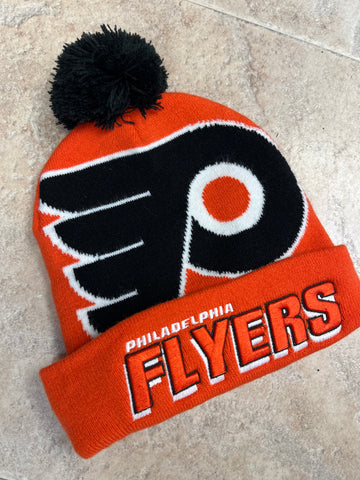 Flyers Punchout Pom Knit Hat