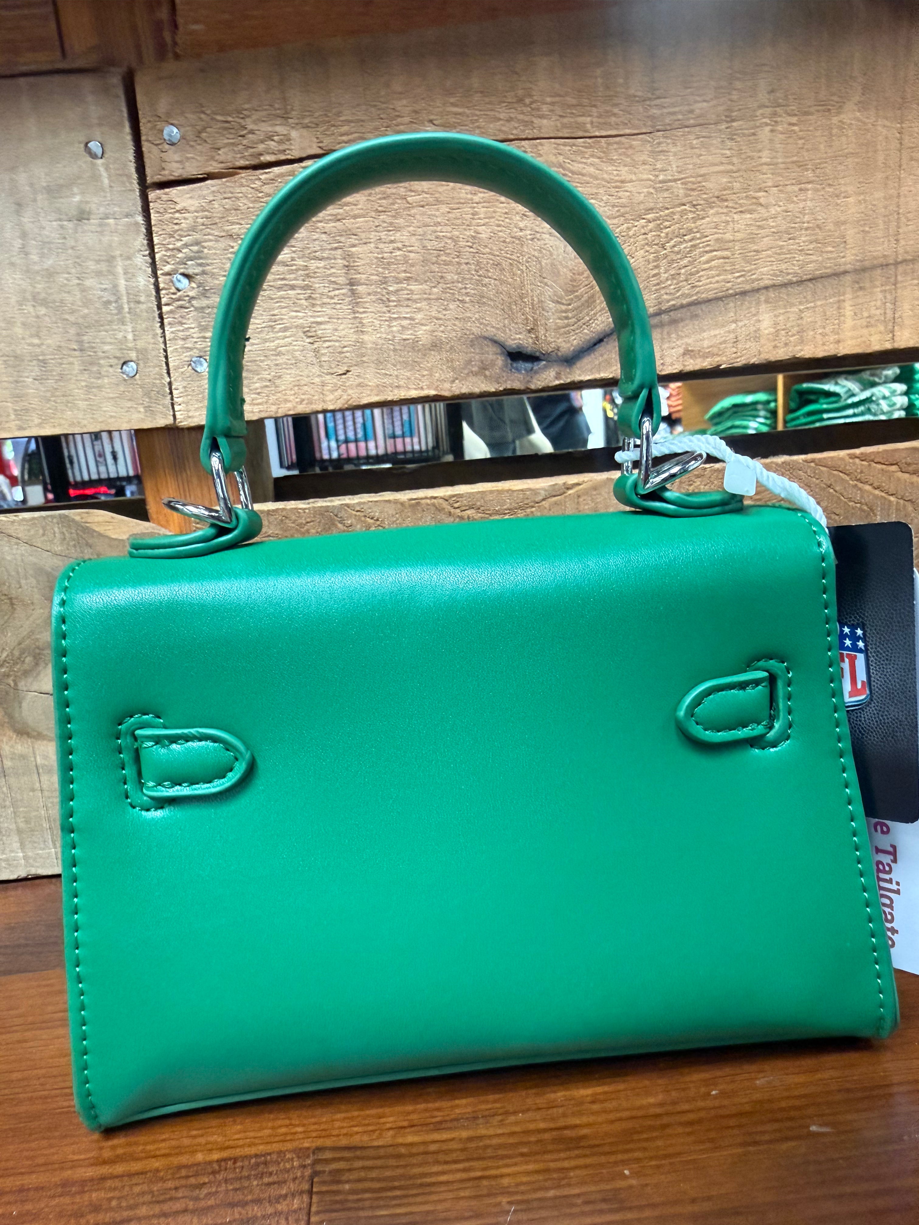 Eagles Throwback Kelly Green Cross Body Clutch