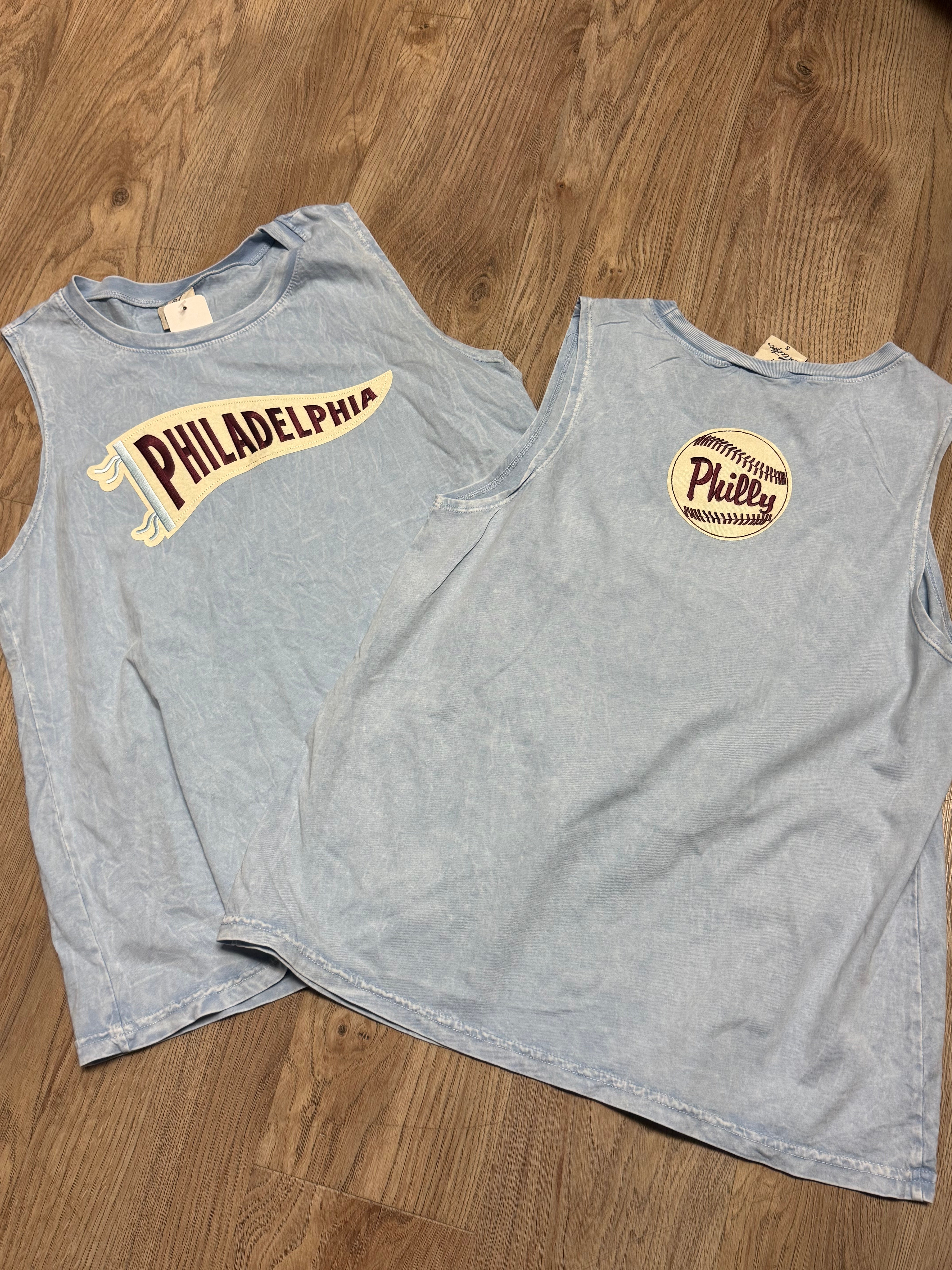 Ladies Philly Pennant Tank Top