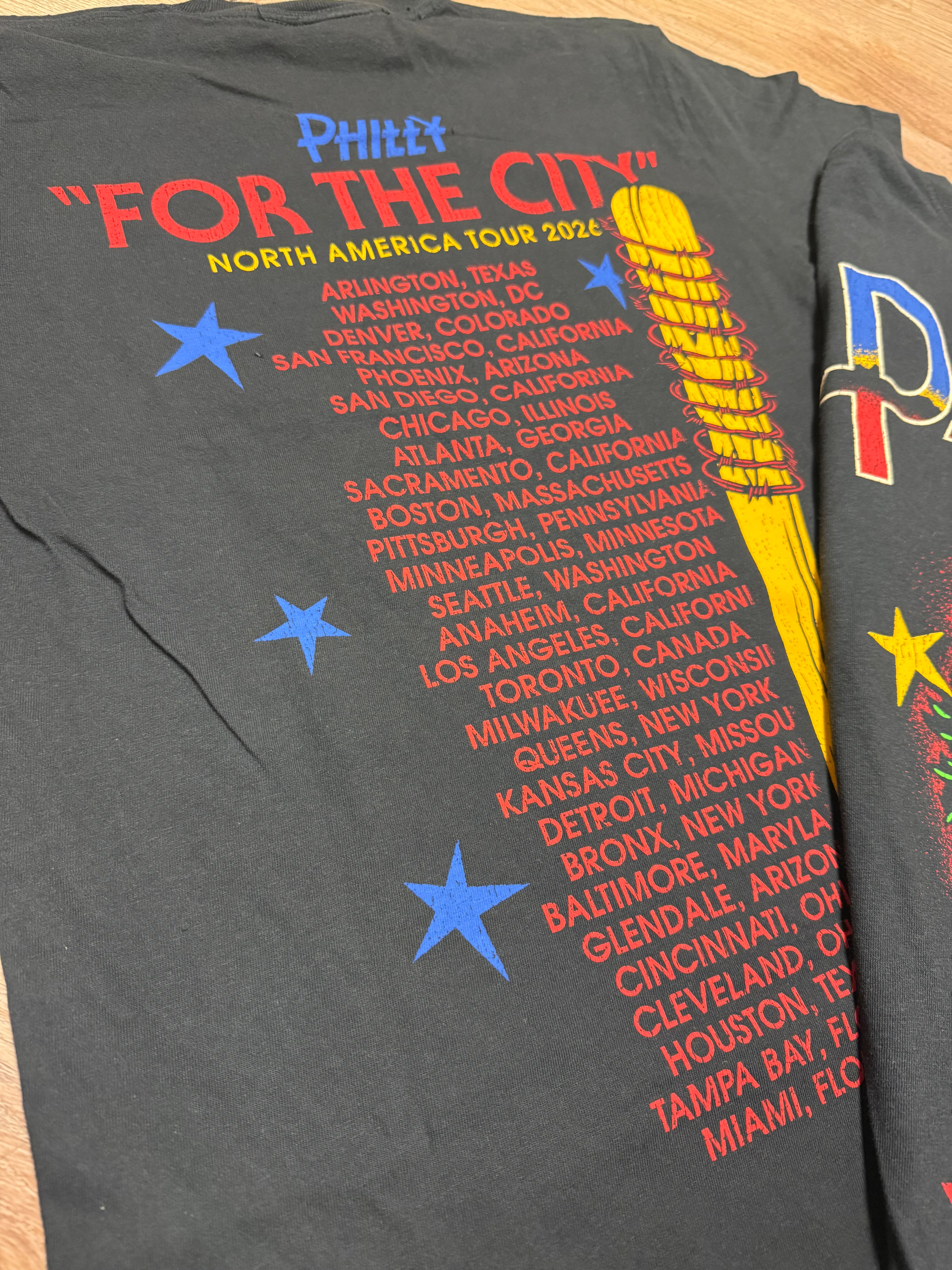 Philly For the City North America Tour 2026 Tee