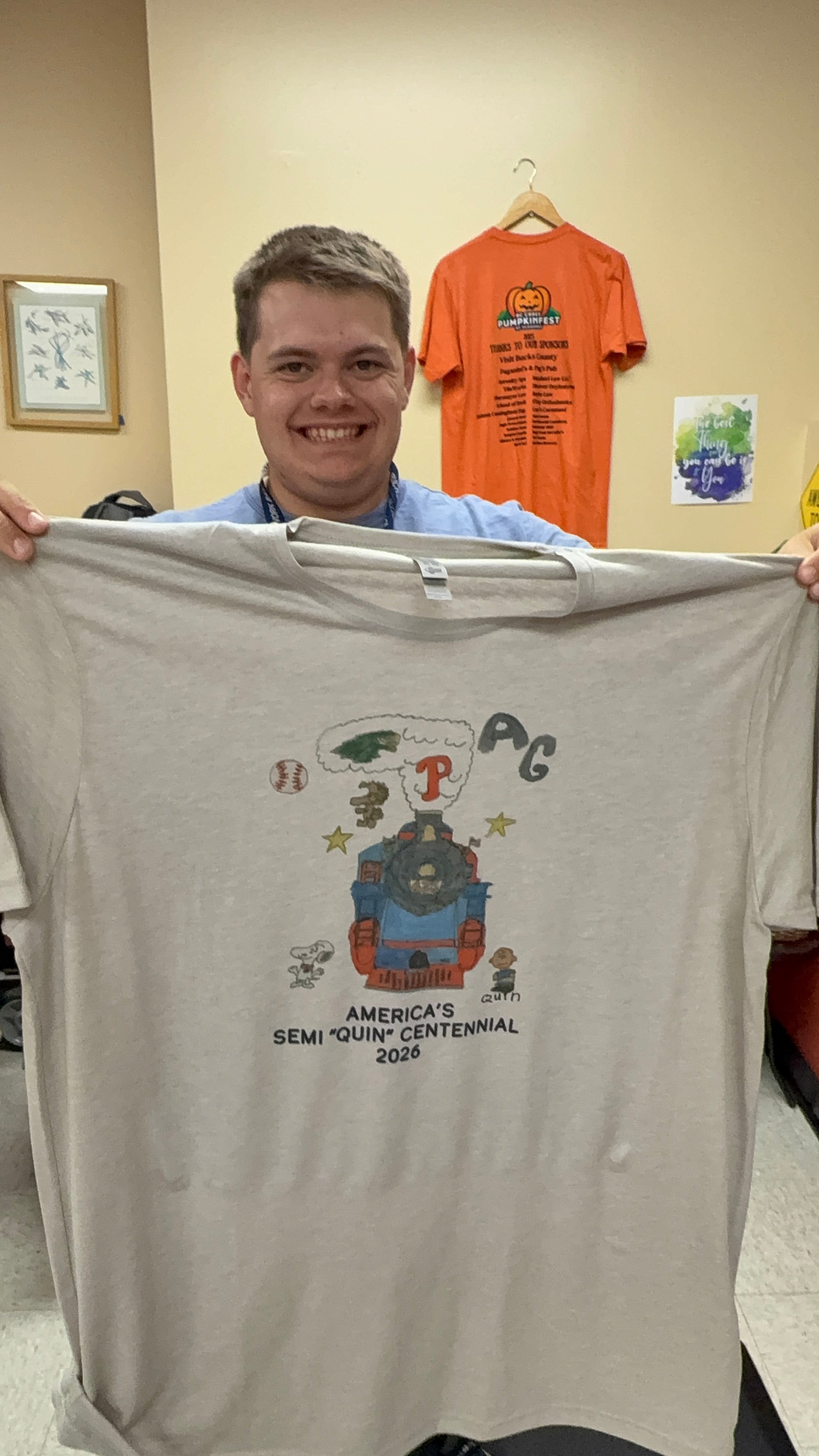 Semi Quin Centennial Tee by Quin