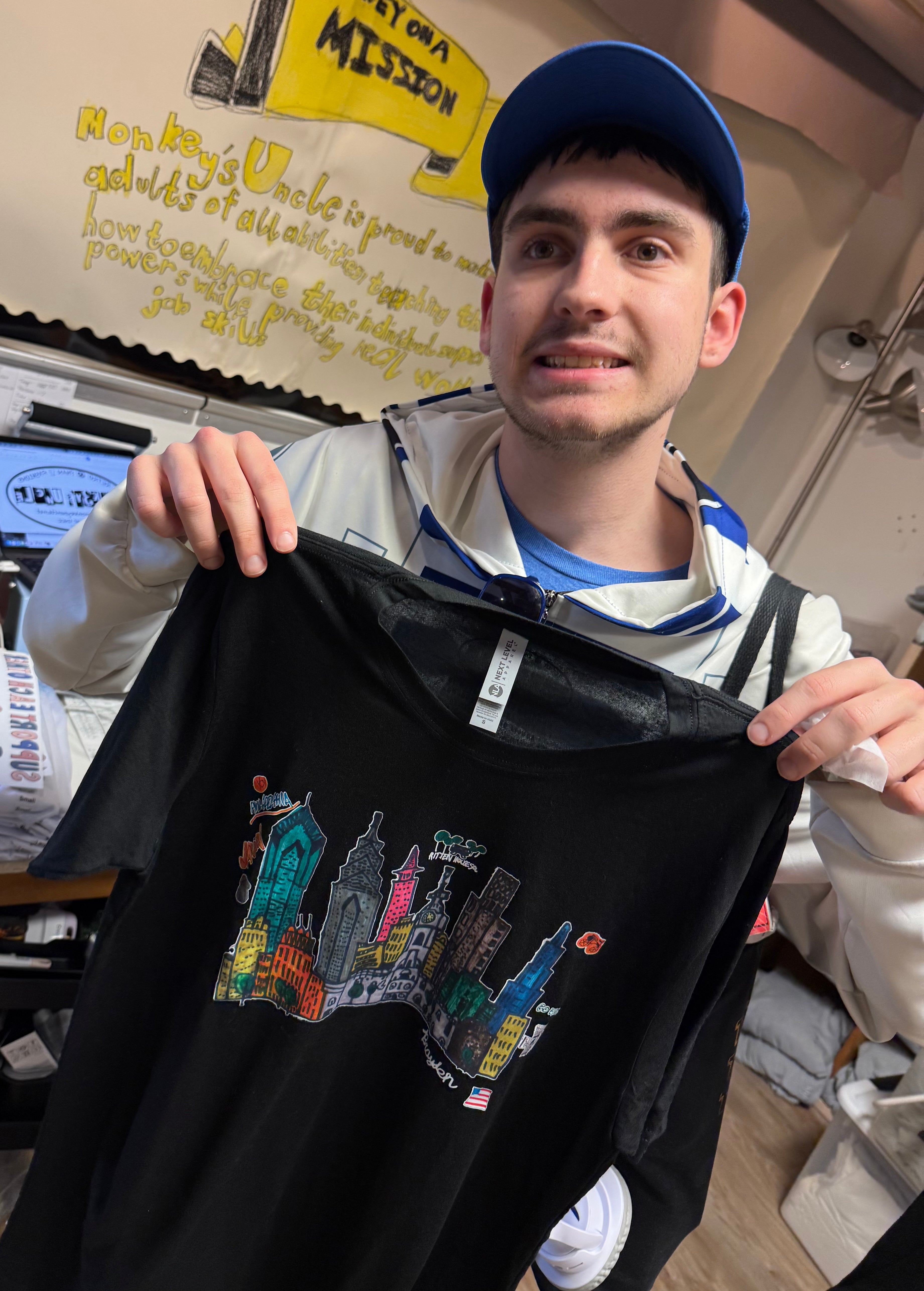 Yo Philadelphia Skyline Brayden Tee