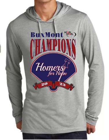 Homers for Hope Yankees 2023 Championship Lightweight Hoodie - PREORDER