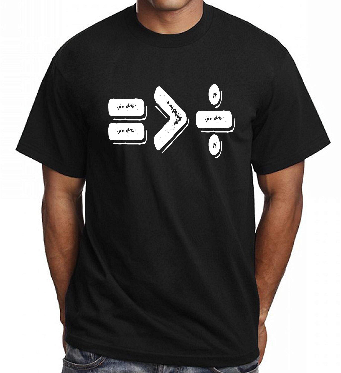 Equal is Greater Than Divided Tee