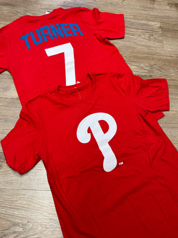 Phillies Kids Trea Turner Name and Number