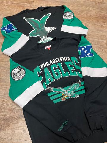 Eagles All Over Crew 3.0 Sweatshirt