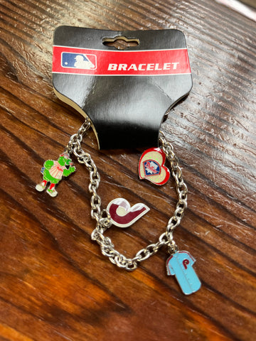 Phillies charm bracelet