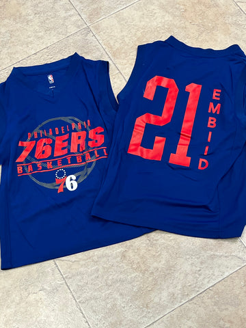 Embiid name and number Sleeveless Tank