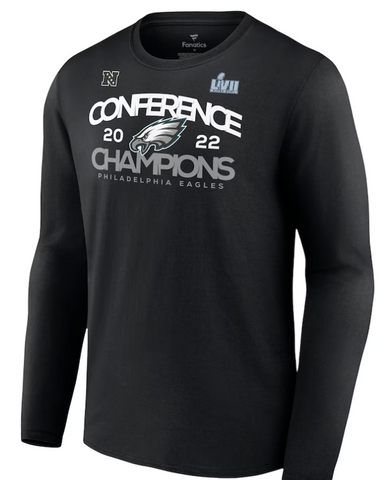 2022 Eagles Conference Champs Shadow Cast Long Sleeve