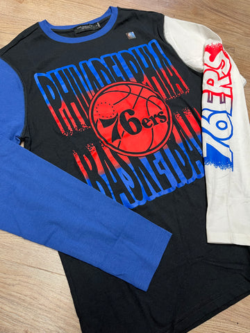 Sixers sleeve cheap jersey