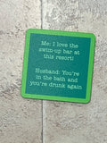 Drinks on Me Coasters