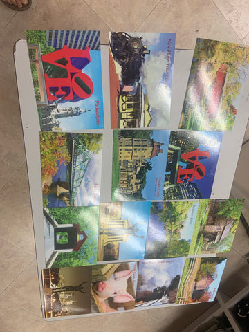 Philadelphia/Bucks county post cards