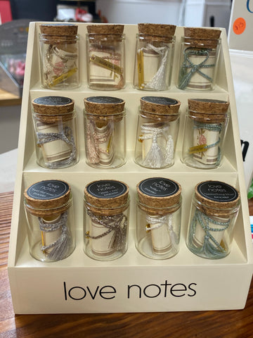Love notes in a jar bracelets