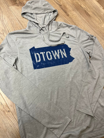 Dtown lightweight Long sleeve Hood