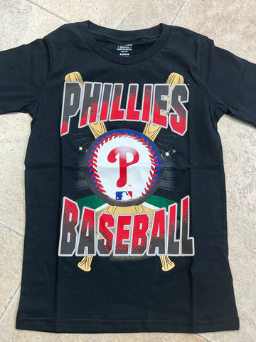 Phillies kids baseball tee