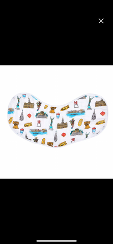 Philadelphia burp cloth
