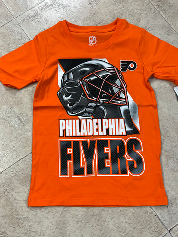 Flyers kids goalie helmet tee
