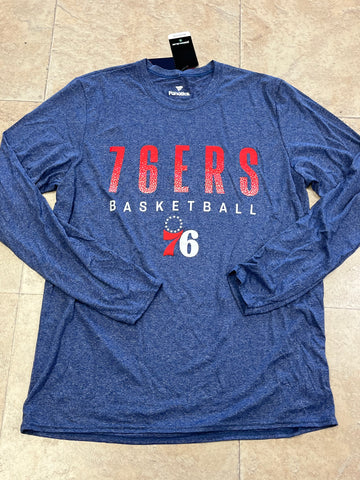 Sixers long sleeve tech tee