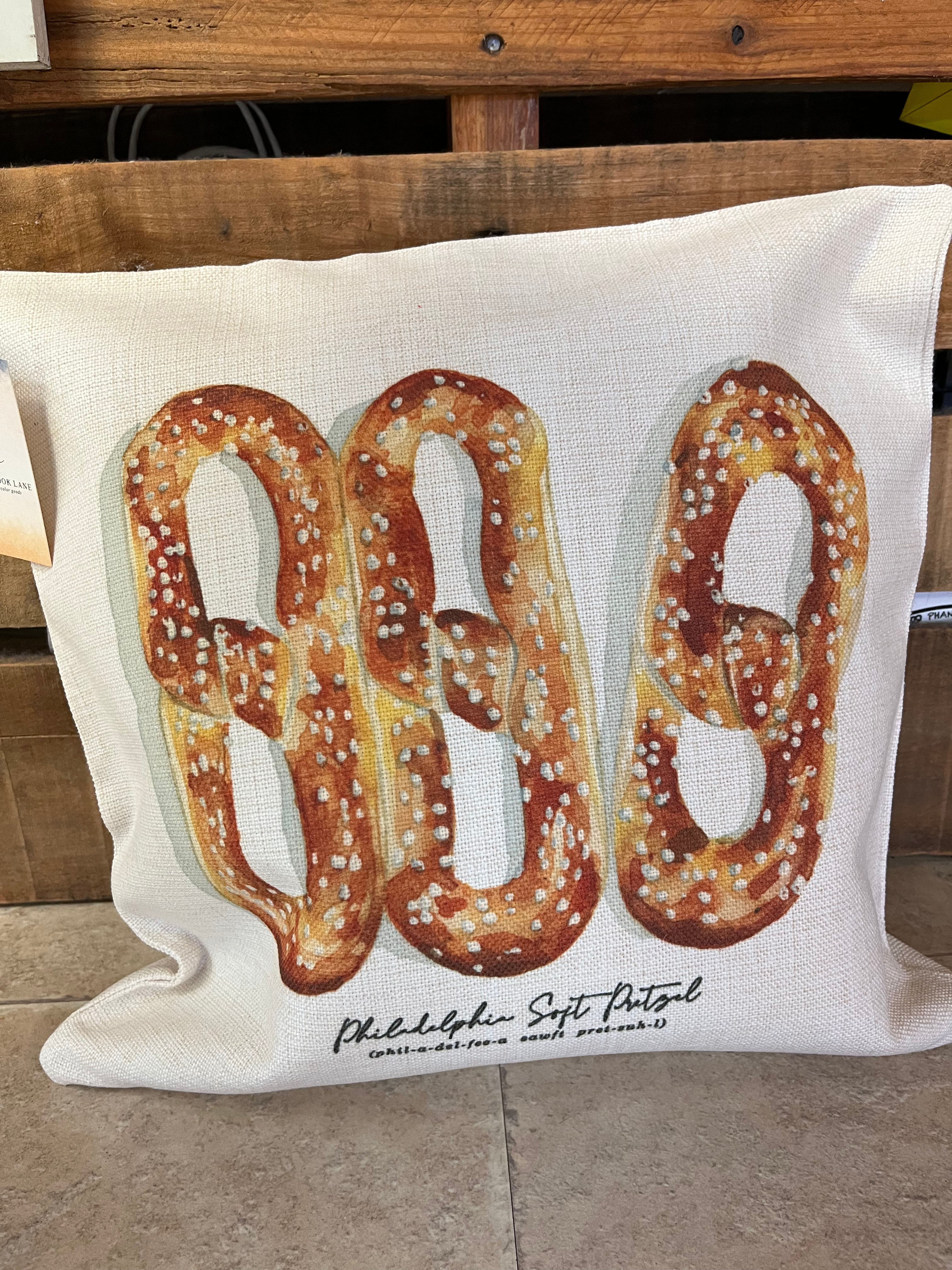Philadelphia Food Pillows