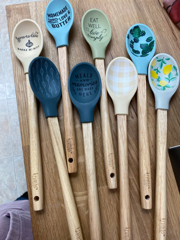 Kitchen Krumbs wooden spoons