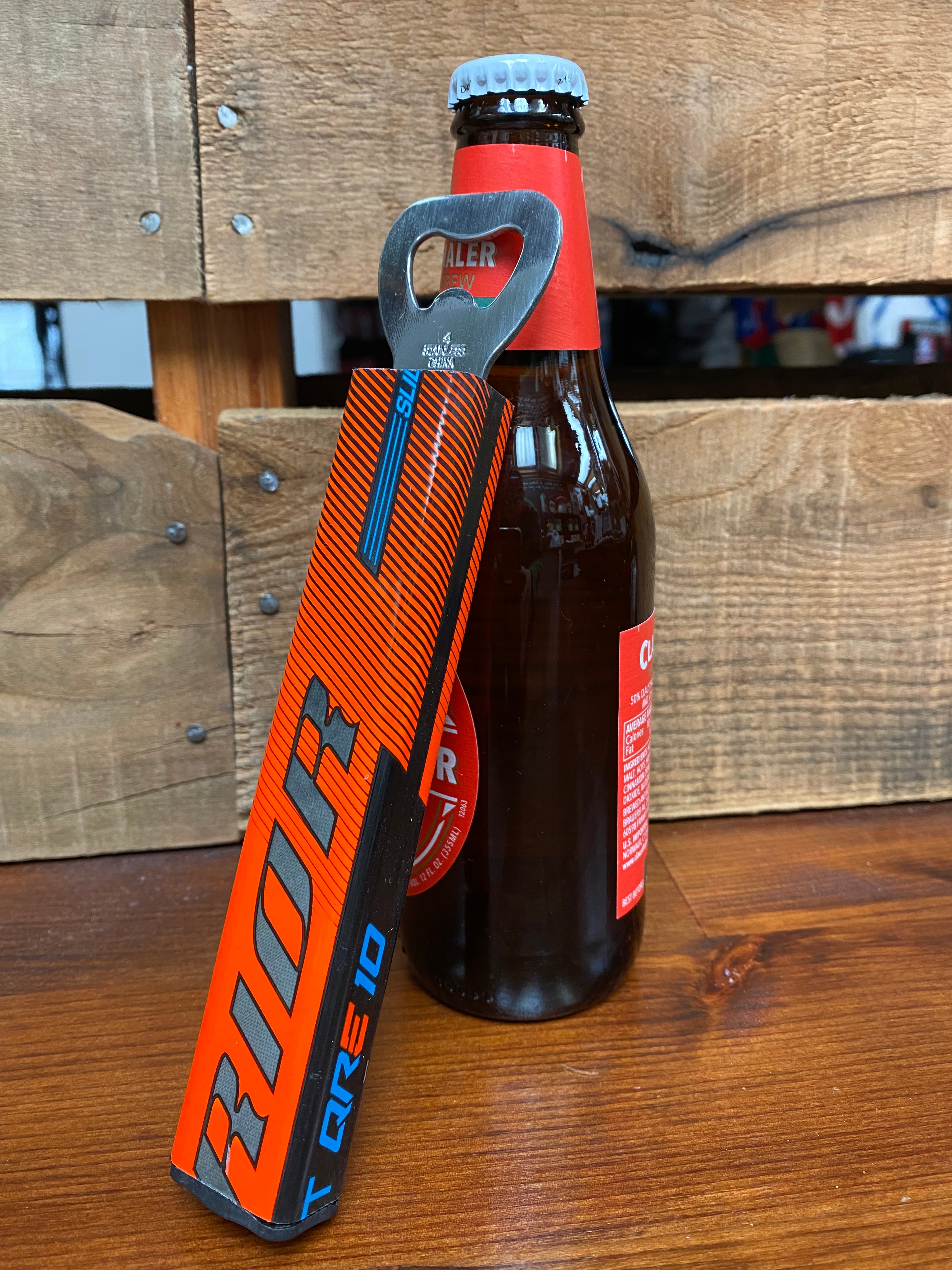 Hockey Stick Bottle Opener